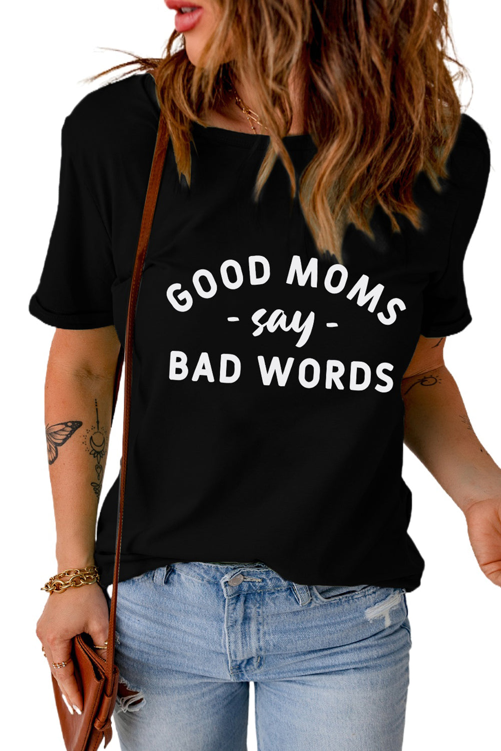 Good Moms Say Bad Words Graphic Tee