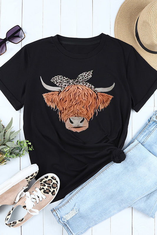 Cowgirl Shirt Short Sleeve Crewneck Graphic Tee