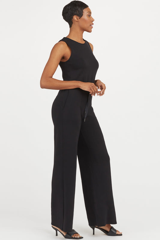 Sleeveless Wide Leg Tank Jumpsuit